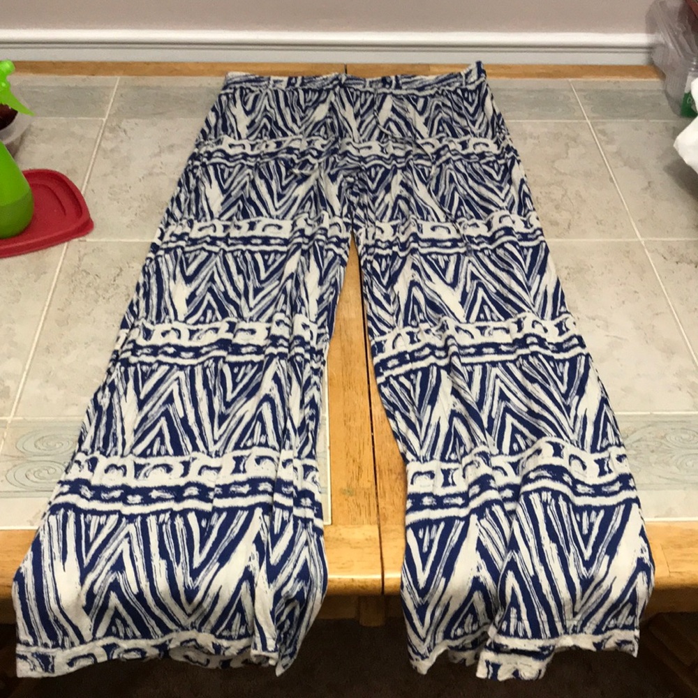 Linen dressy casual pants